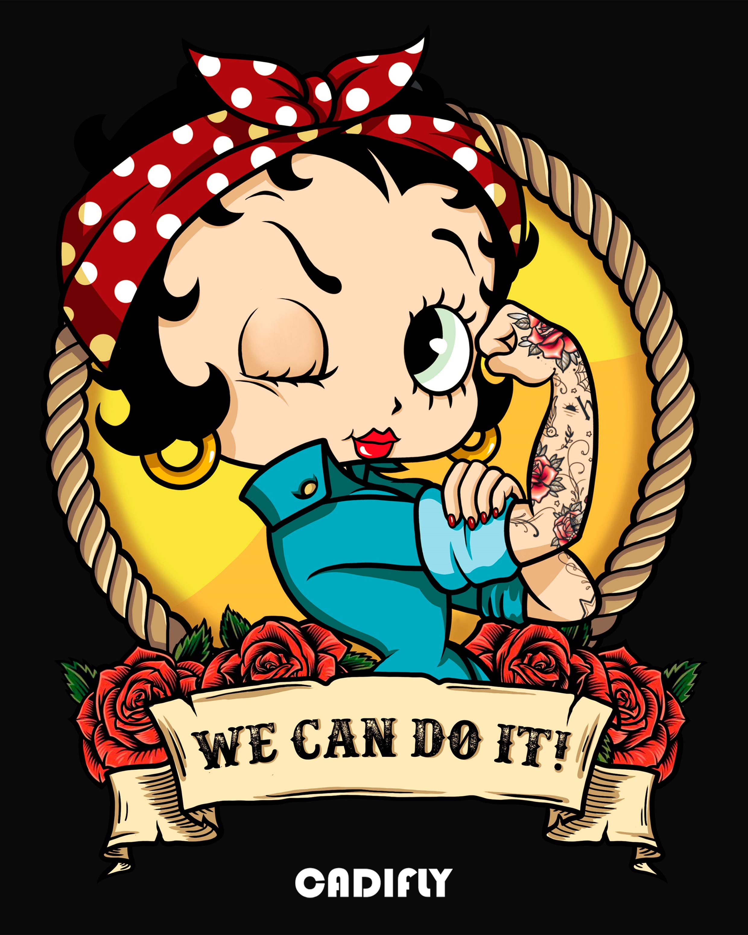 we can do it Diseño de Betty Boop