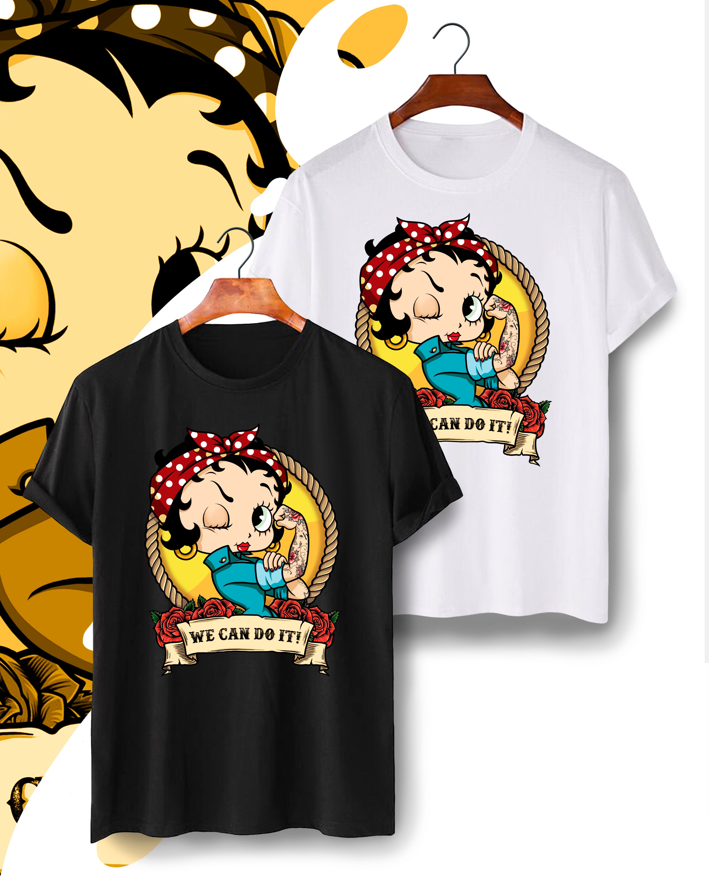Camiseta Friki con diseño de Betty Boop