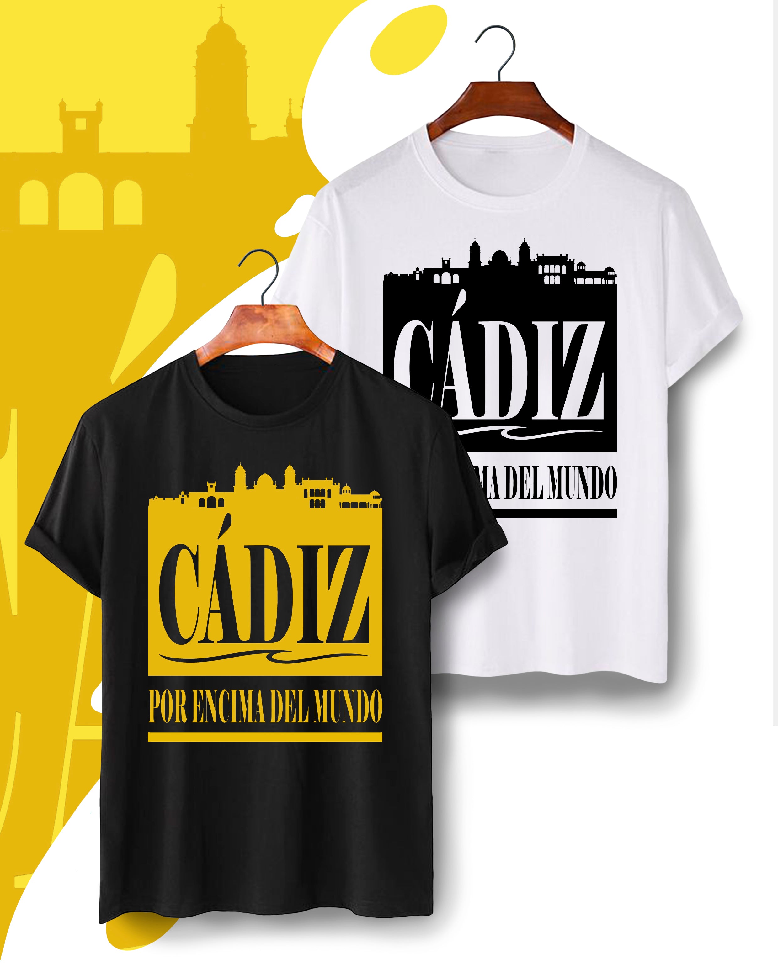 Camiseta de Cadiz para los amantes de la costa Gaditana