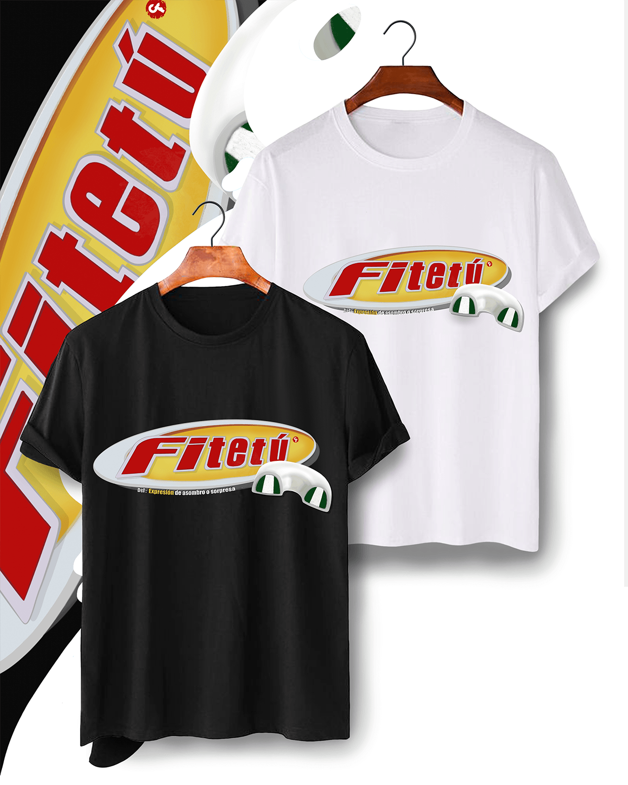 Camiseta de Cadiz con la palabra tipica Fitetu