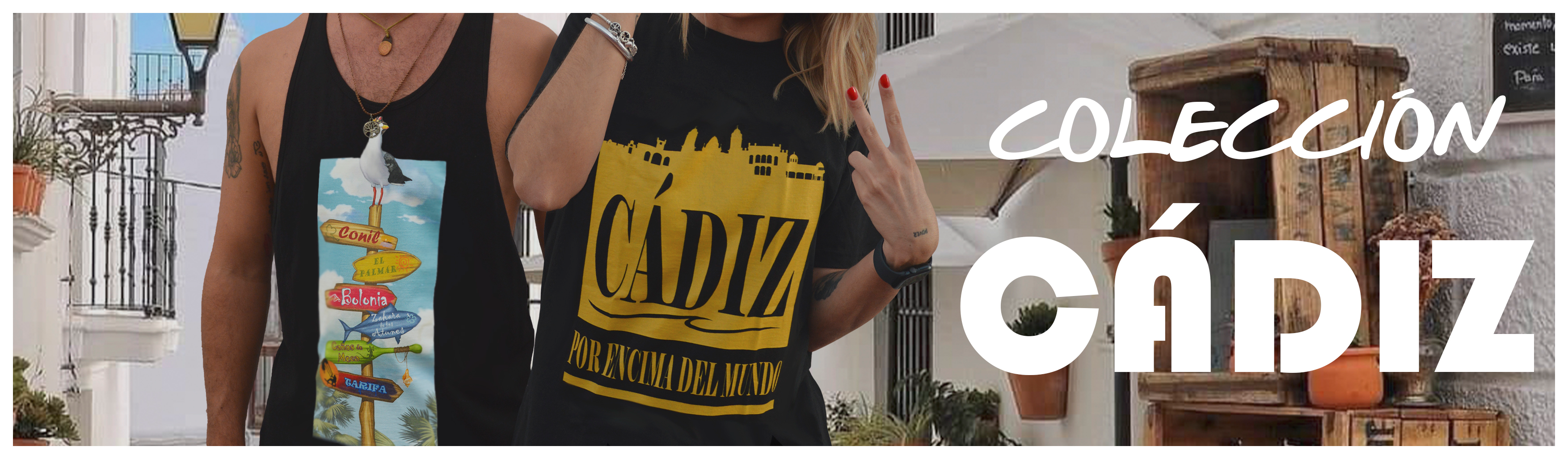 COLECCION DE CADIZ Ropa de Cadiz con el arte de esta Tierra y lo mejor de Cai 