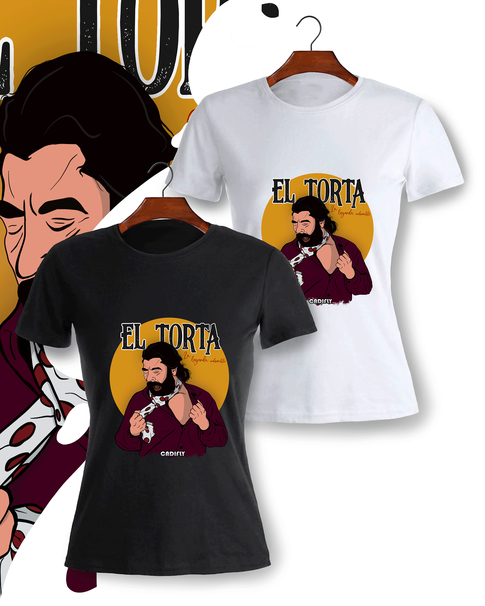 Camiseta Mujer Flamenca en homenaje a El Torta