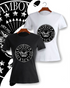 Camiseta mujer de los Ramones al estilo CAdiz