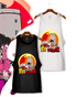 Camiseta de Tirantes de Goku en la playa de El Palmar en Cadiz
