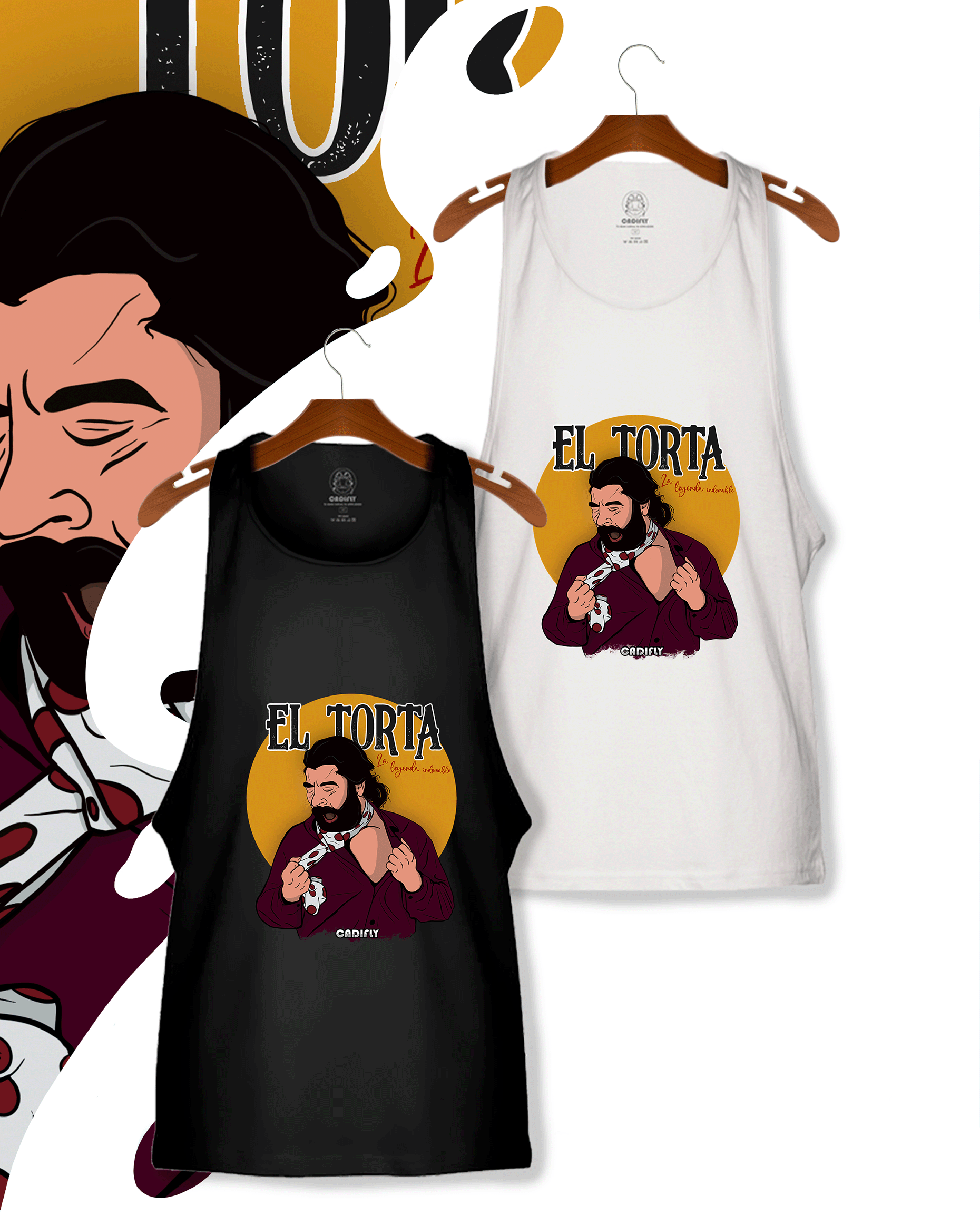 Camiseta de Verano Flamenca en homenaje a el torta