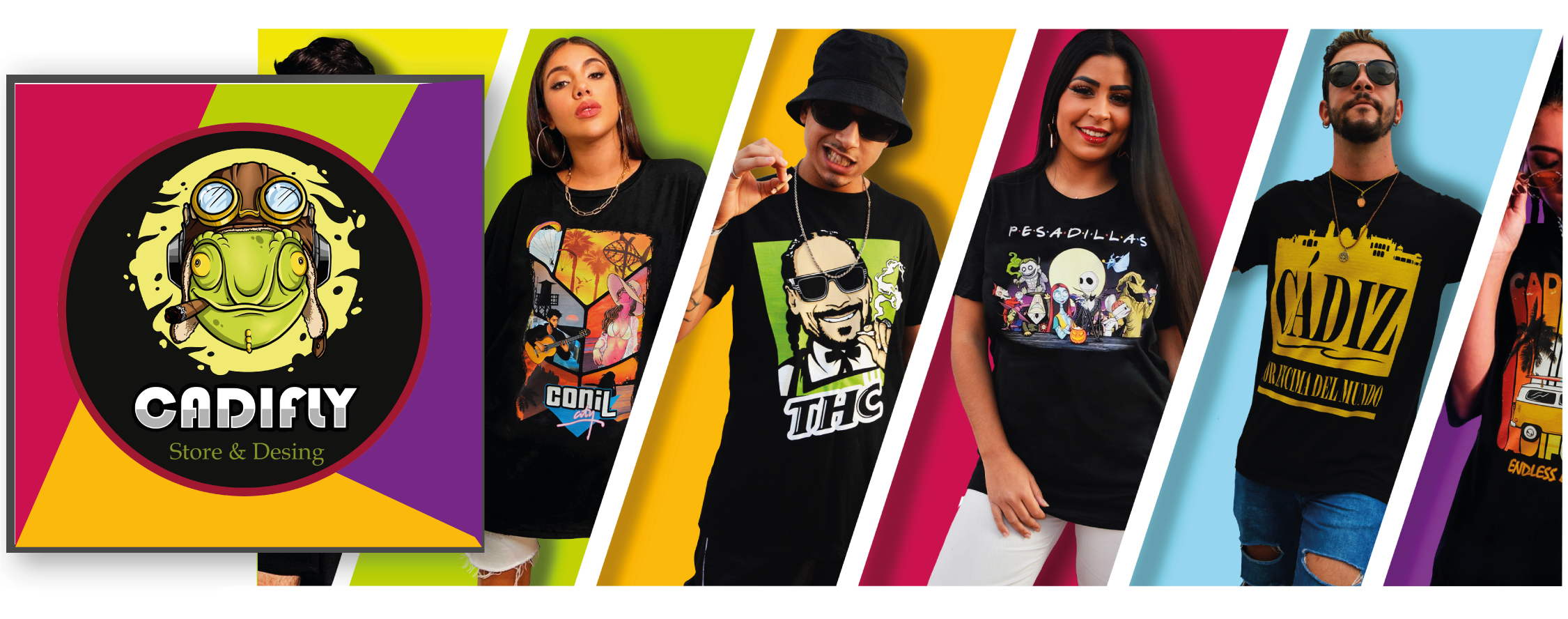 Tienda de Camisetas Flamencas estampados de Cadiz y Frikis CADIFLY