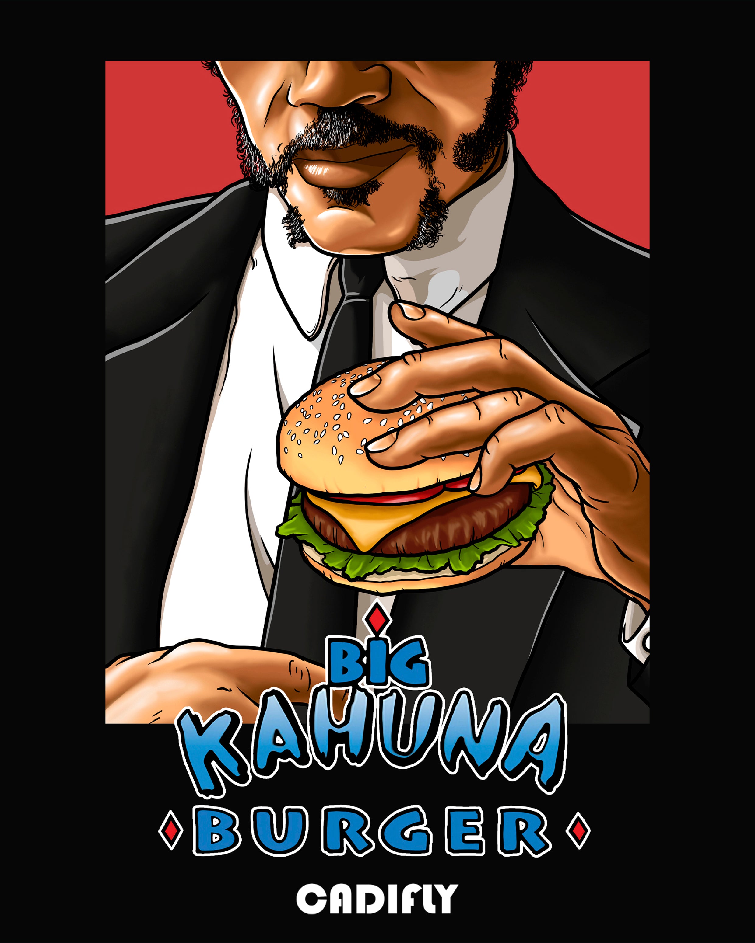 Diseño de Tarantino de cine de Pulp fiction