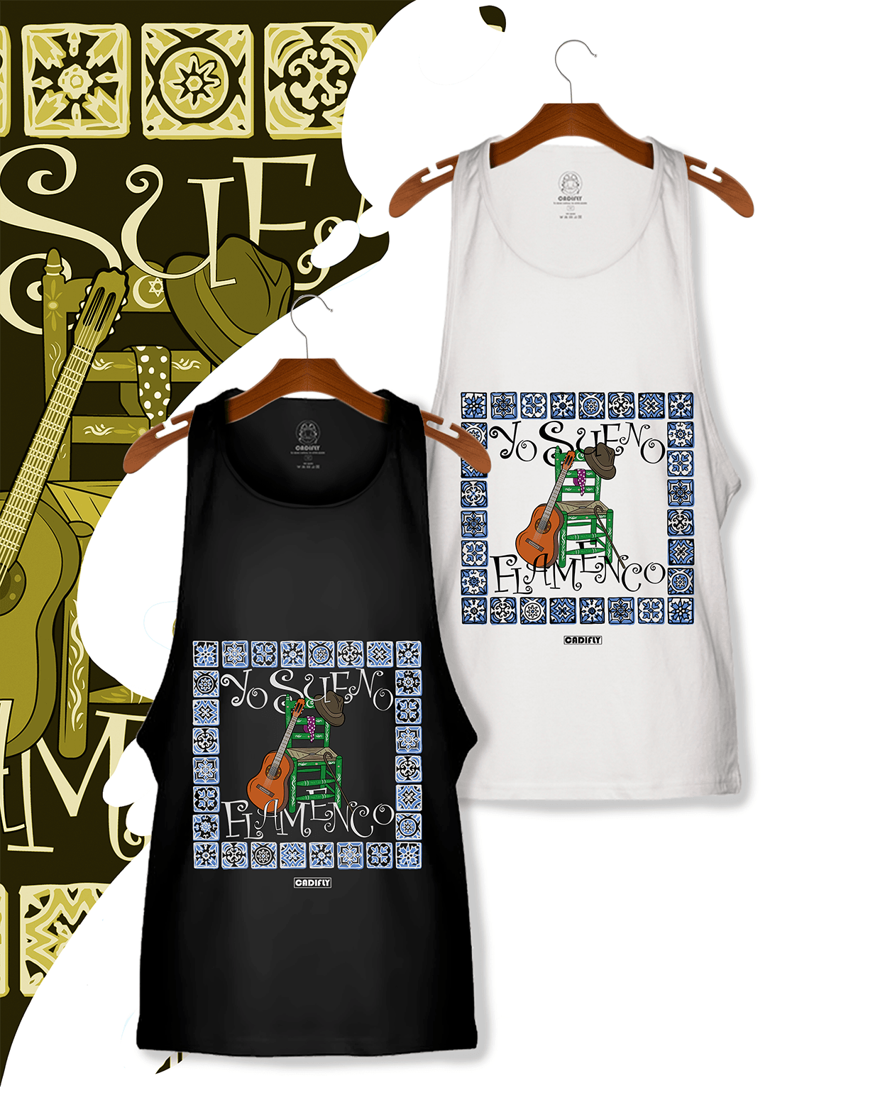 Camiseta Flamenca del Barrio Yo sueno flamenco
