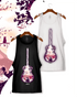 Camiseta de Tirantes Flamencas con la silueta de una guitarra 