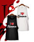 Camiseta de tirantes diseño de I love Flamenco
