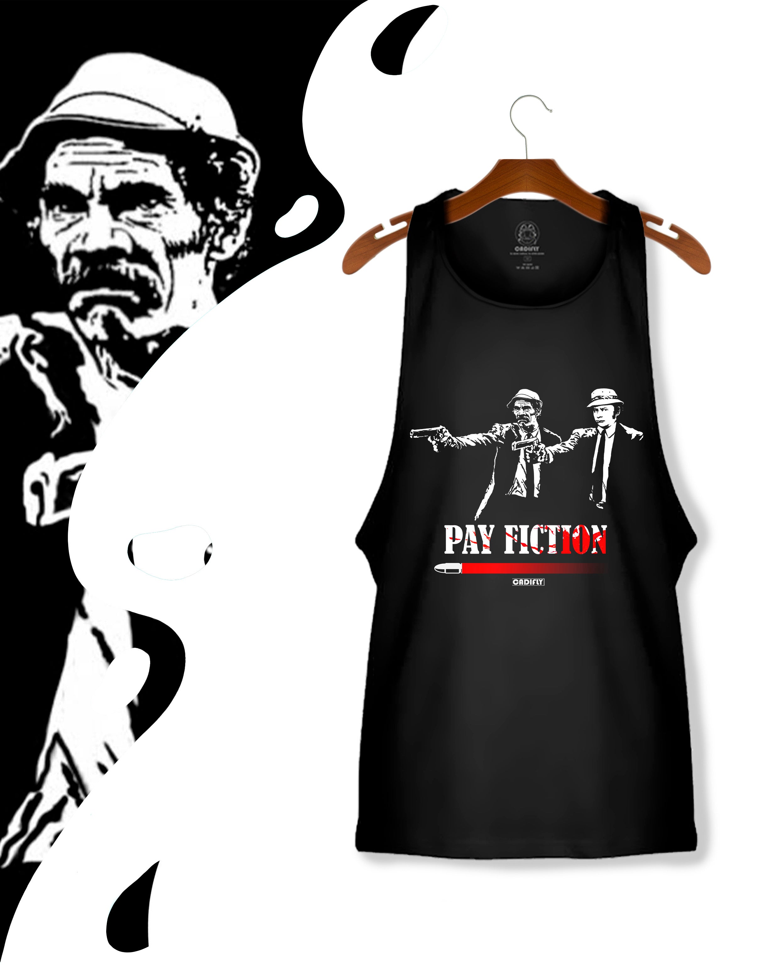 Camiseta de tirantes Friki de Pulp Fiction