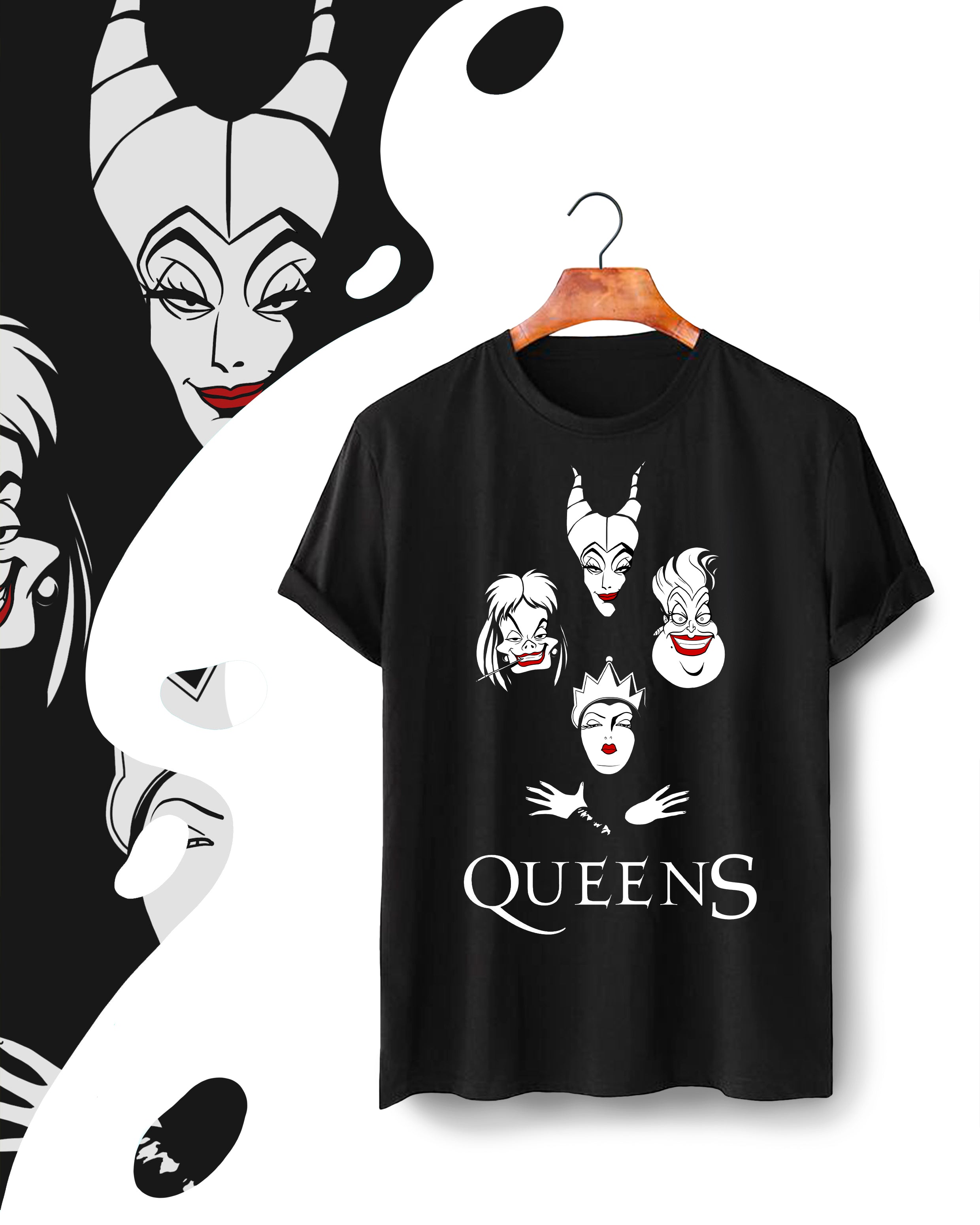 Camiseta Friki de Queens