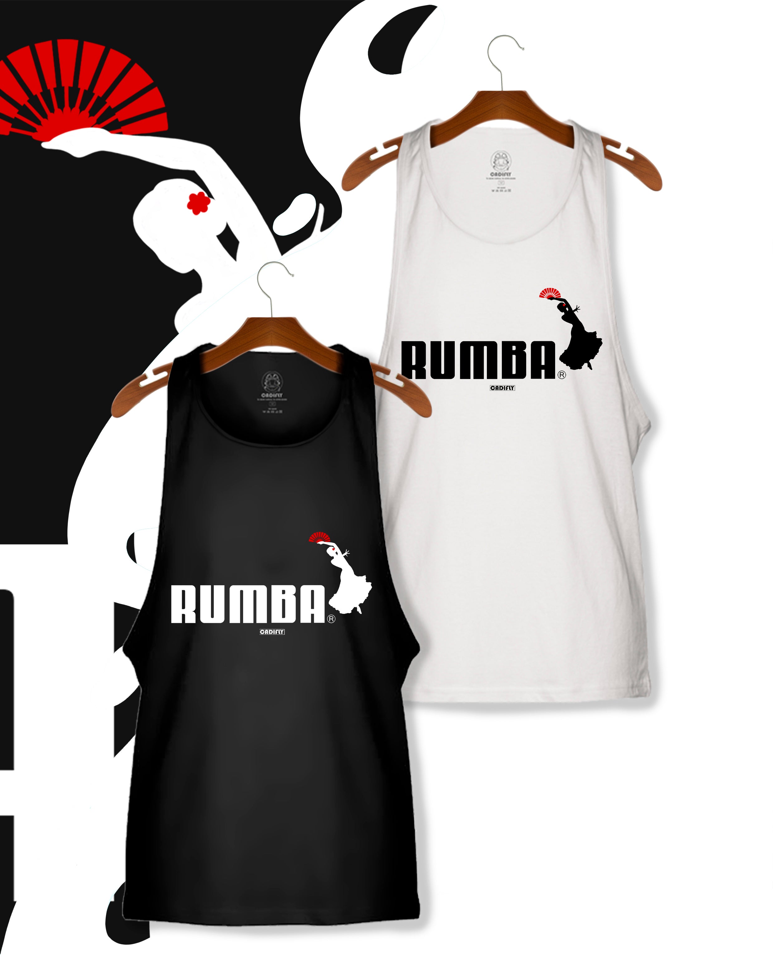 Camiseta de Tirantes Flamenca con el toque de Cadiz