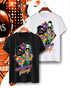 Camiseta Daft Punk y barrio sesamo
